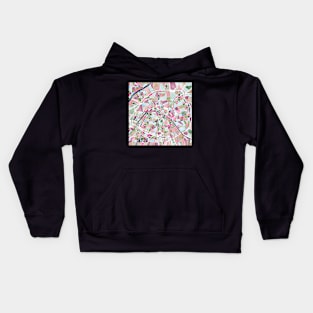 Paris Map Kids Hoodie